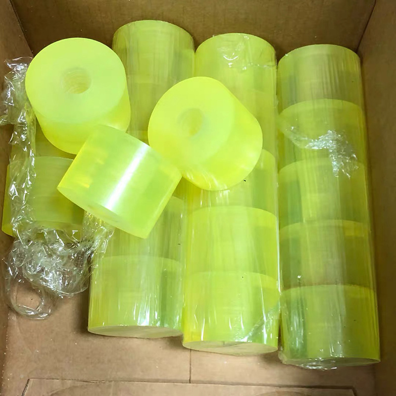 聚氨酯板 pu板棒材 弹力胶板红黑色优力胶棒零售牛筋板开刀模垫板