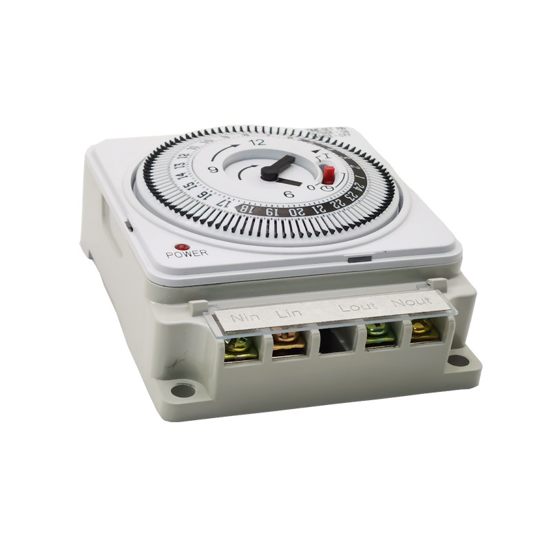定时器插座机械循环自动定时开关16a大功率接线式电器开关厂家