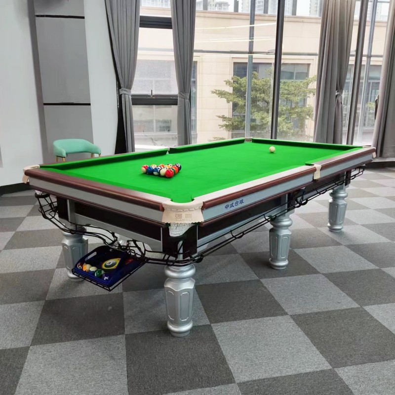 美式中式台球桌标准品牌室内俱乐部商用桌球台广西南宁源头厂