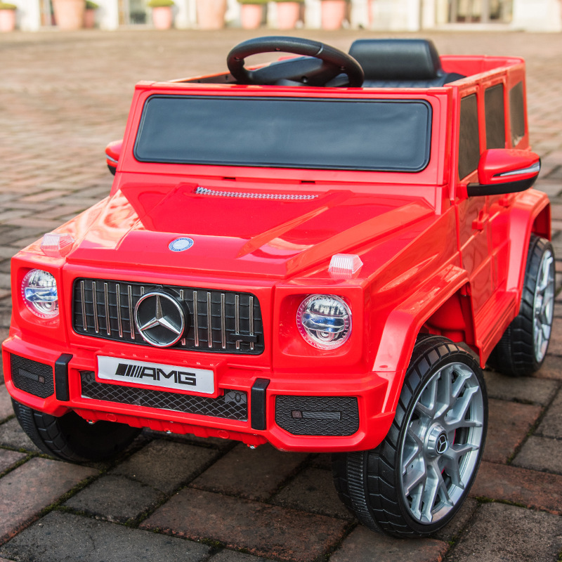 Free Shipping Children's Electric Car Mercedes-Benz Boys and Girls Can Sit Large G off-Road Car Four-Wheel Remote Control Bobby Car
