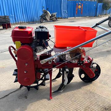 玉米播种机施肥机汽油机追肥中耕机免耕播种机施肥机包谷点播机