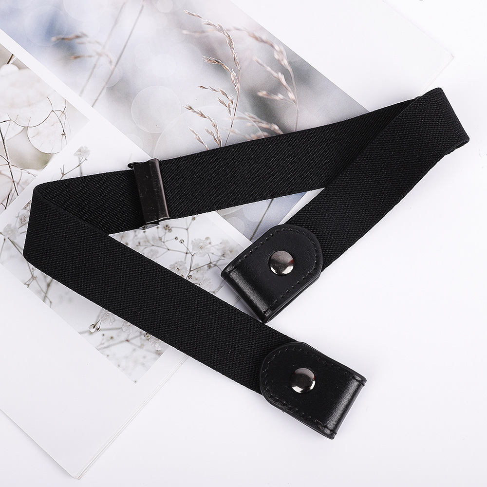 Lazy Elastic Jeans Traceless Invisible Belt