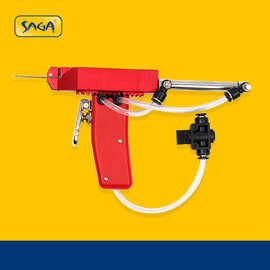 saga tm-70气动胶针吊牌枪加长枪针轻巧省力钉袜子毛巾标签吊牌枪