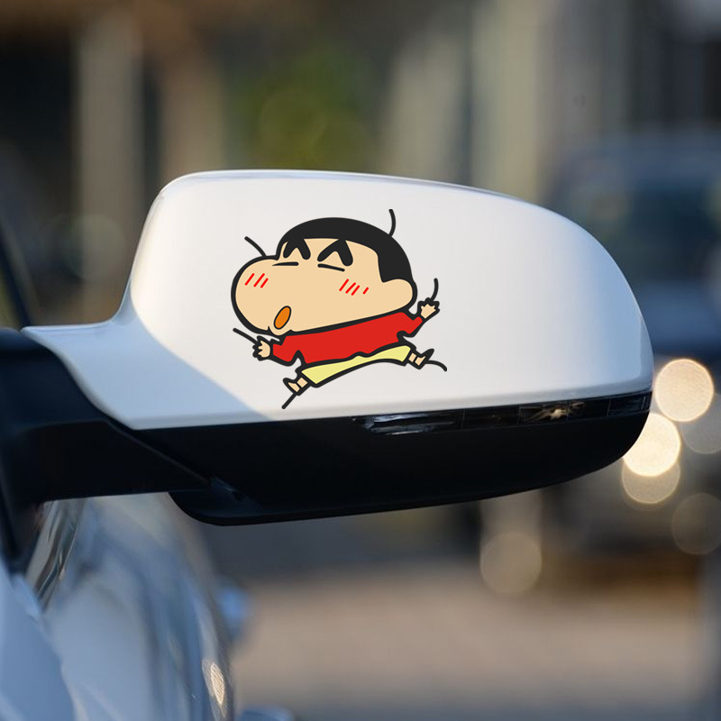 汽车防水车贴个性卡通人物车身贴纸拉花划痕遮挡贴抓痕摩托车