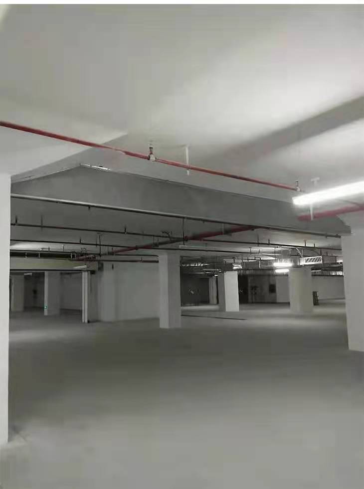 固定式柔性挡烟垂壁硅胶防火布耐高温电动卷帘隔烟防火布配件厂家