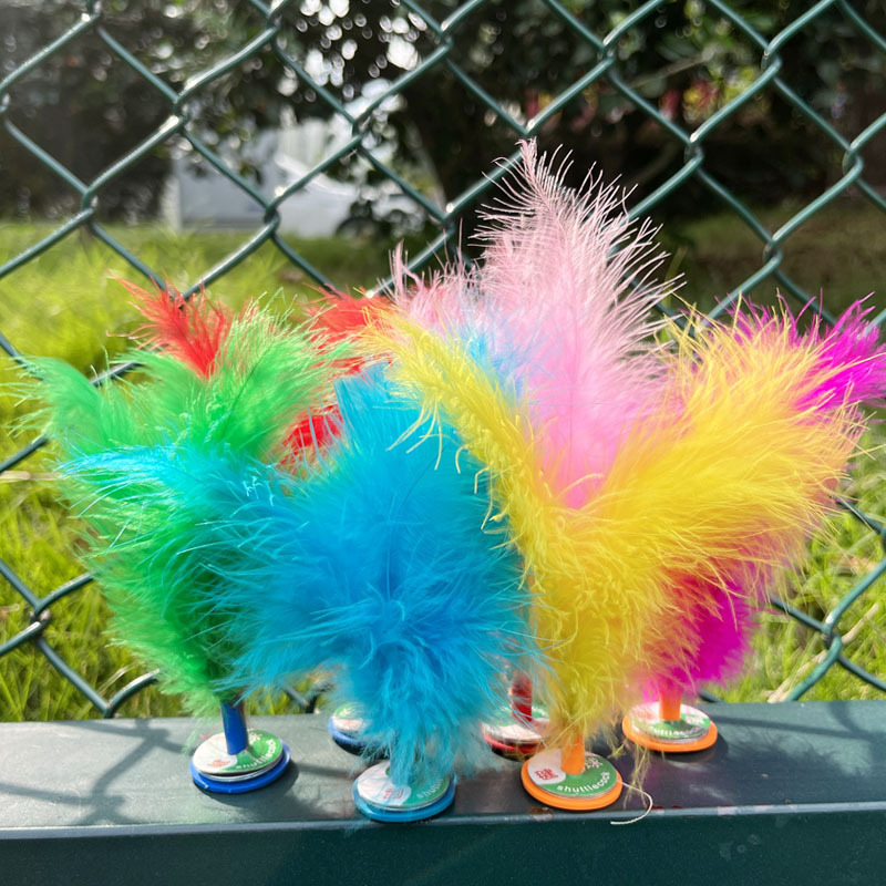 鸡毛毽子 羽毛毽 耐踢儿童小学生比赛专用毽子怀旧玩具厂家批发