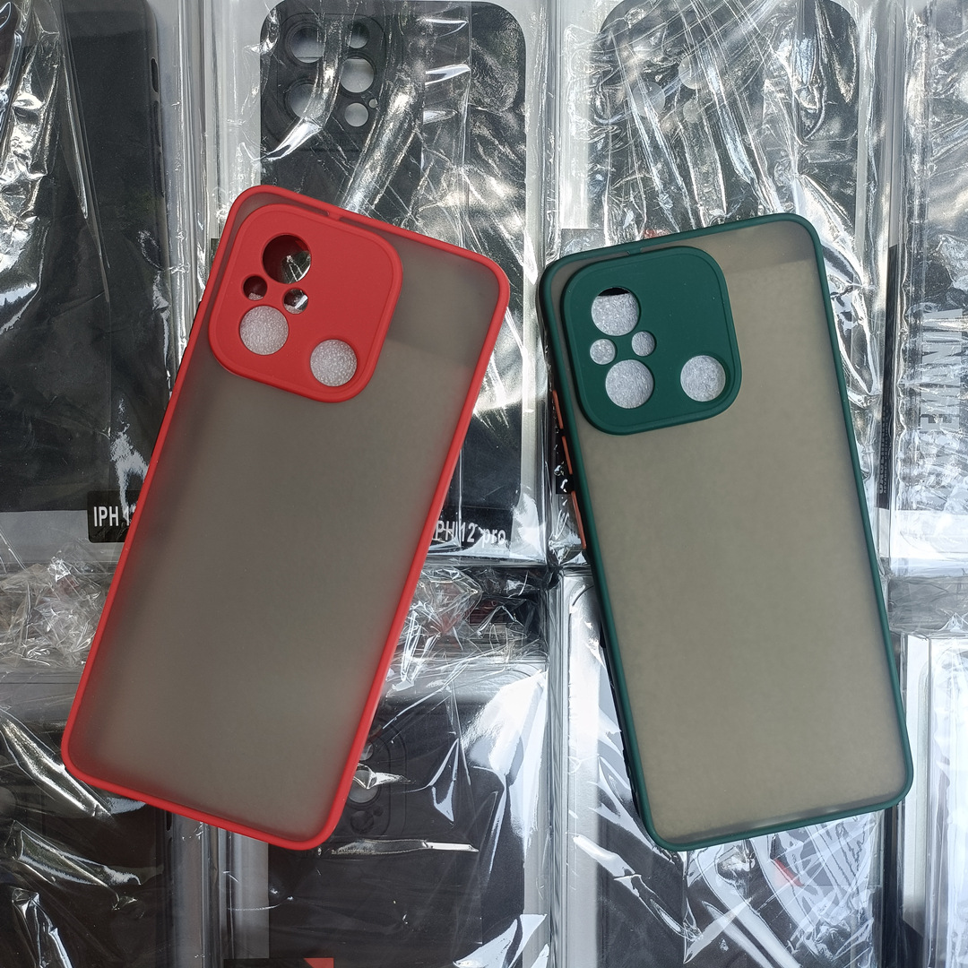 适用小米poco m4 5g鹰眼肤感手机壳魅影肤感二合一精孔防摔保护套
