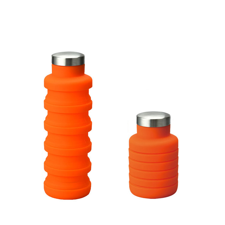 Silicone Cup Retractable Water Bottle Foldable Water Cup Outdoor Sports Travel Portable Water Bottle Water Cup Portable Cup Water Bottle