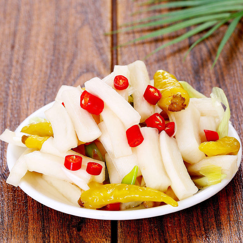 酸萝卜泡菜秘方酸辣泡菜下饭菜泡椒酸菜酱菜四川泡菜爽口开胃代发