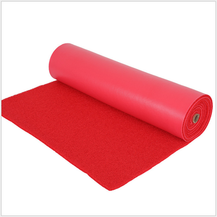 PVC Spinneret Carpet Wire Loop Coil Mat Car Foot Mat Waterproof Non-Slip Floor Mat Opening Welcome Carpet