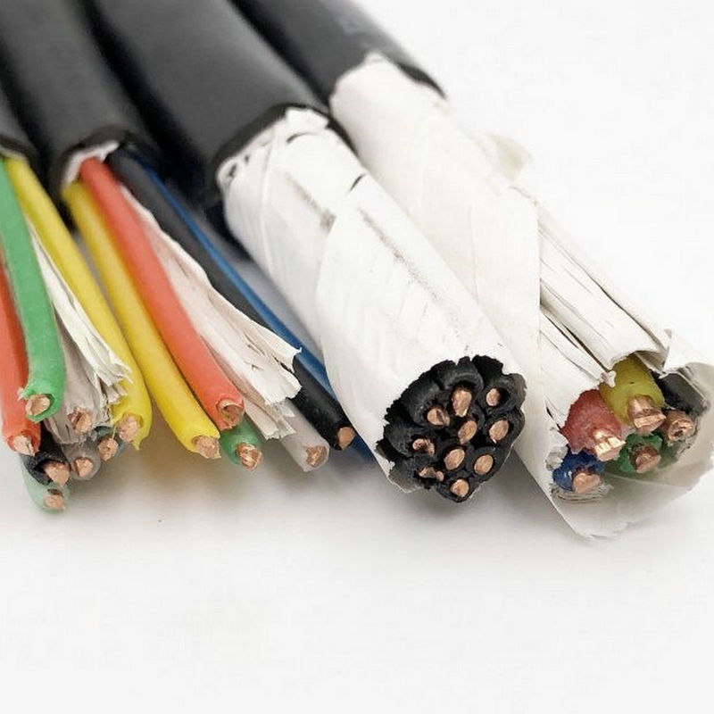 夺冠牌KVV多芯电力电缆4平方铜芯工业工程电缆线绝缘护套电源线