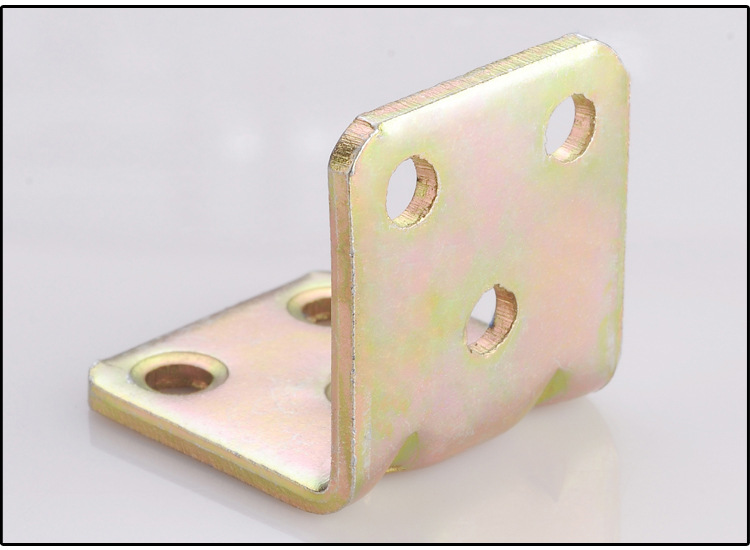 【厂家直供】加厚铁角码拐角加硬90度直角型橱柜衣柜固定支架五金