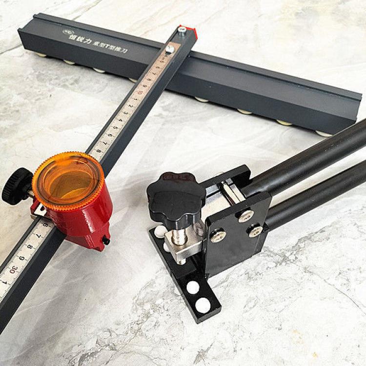 恒锐力瓷砖推刀型专用手动切割地板砖多功能开介器大轮好瓷砖刀