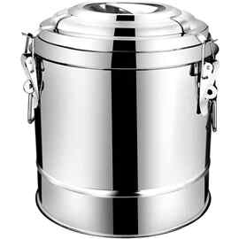 0b32批发加厚304不锈钢保温桶双层保温饭桶粥桶保温饭菜桶保温汤