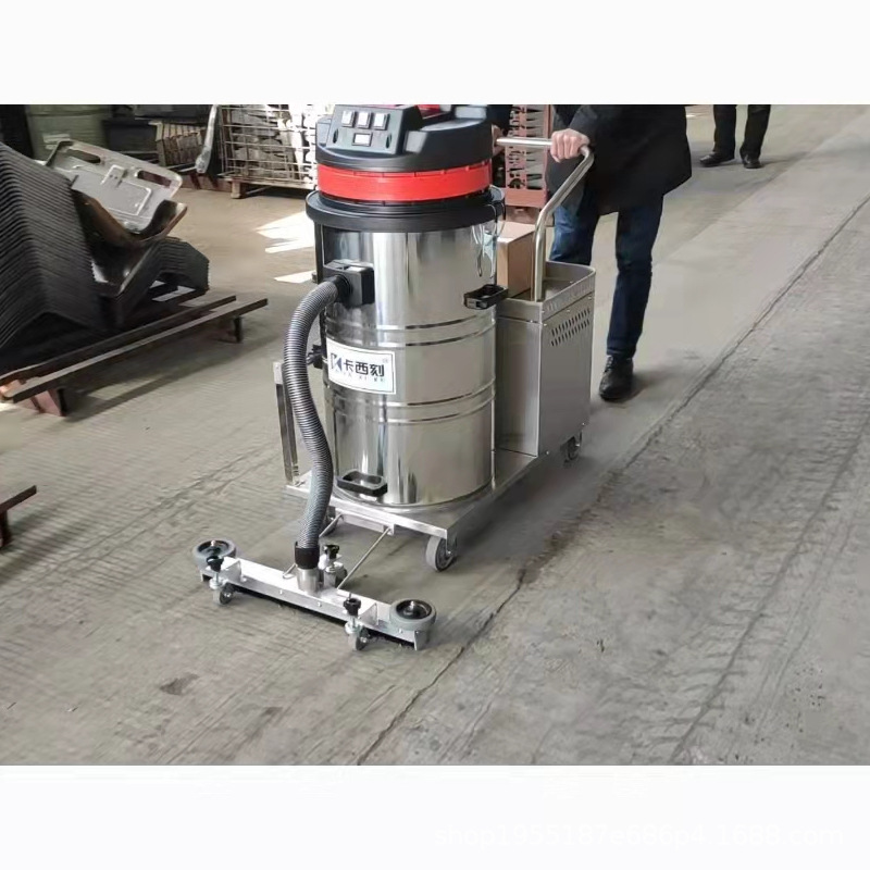 电瓶吸尘厂车间粉尘吸尘器无线吸尘器工业粉尘无线吸尘器小型扫车
