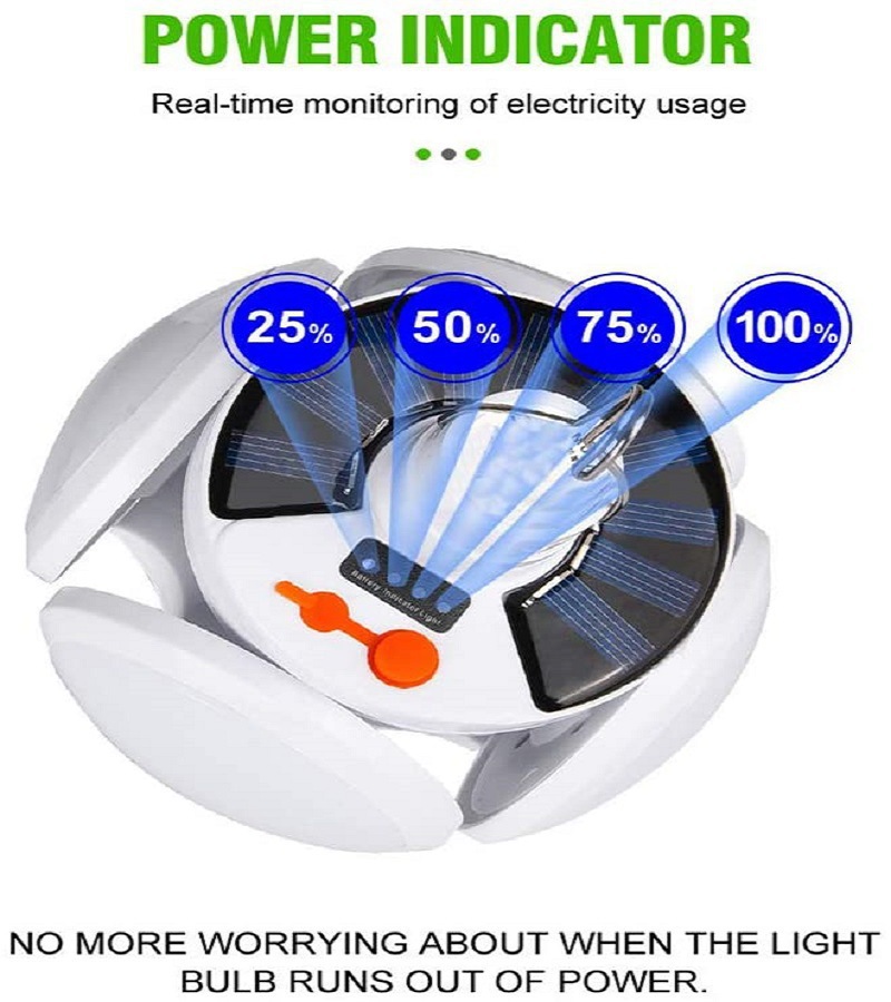 Solar Football Light Solar Night Light 2029 Bulb Outdoor Camping Stall Lighting Emergency Light