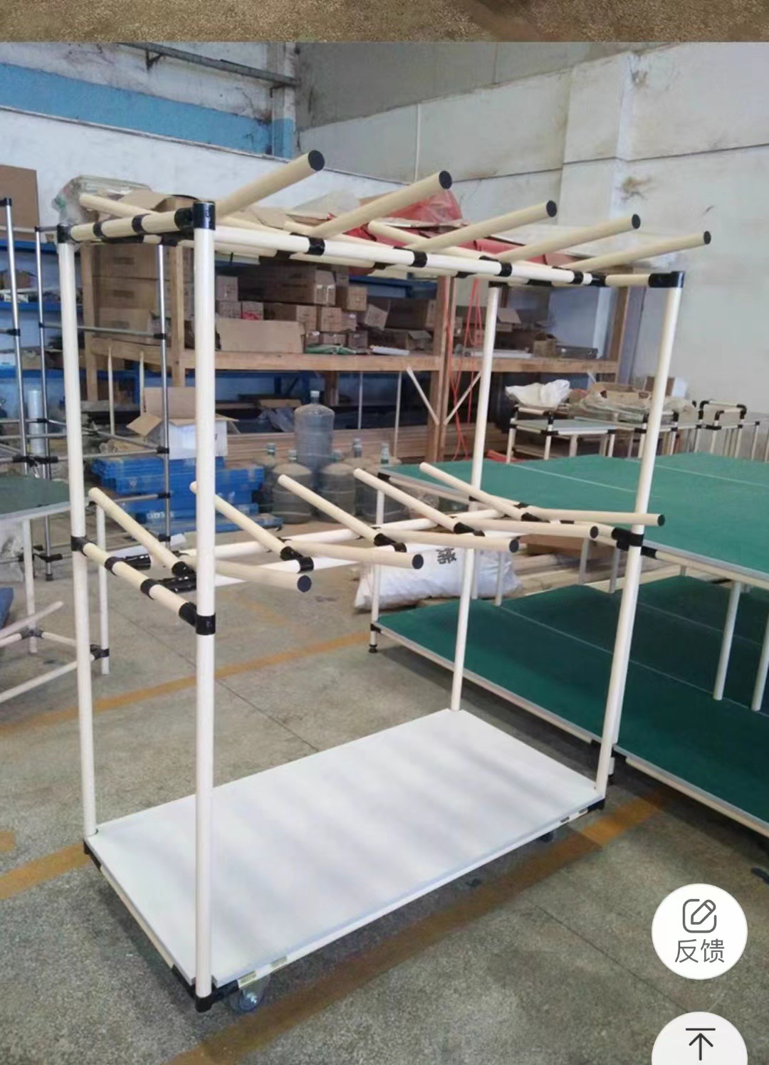 线束挂线架精益管线棒货架复合管可移动电子缆线多层可调节物料架