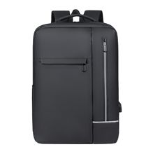 双肩包新款男士商务USB充电大容量电脑包休闲手提单肩包办公背包