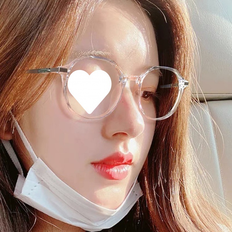 大脸显瘦近视眼镜女韩版学生配有度数800度900度防蓝光辐射护目镜