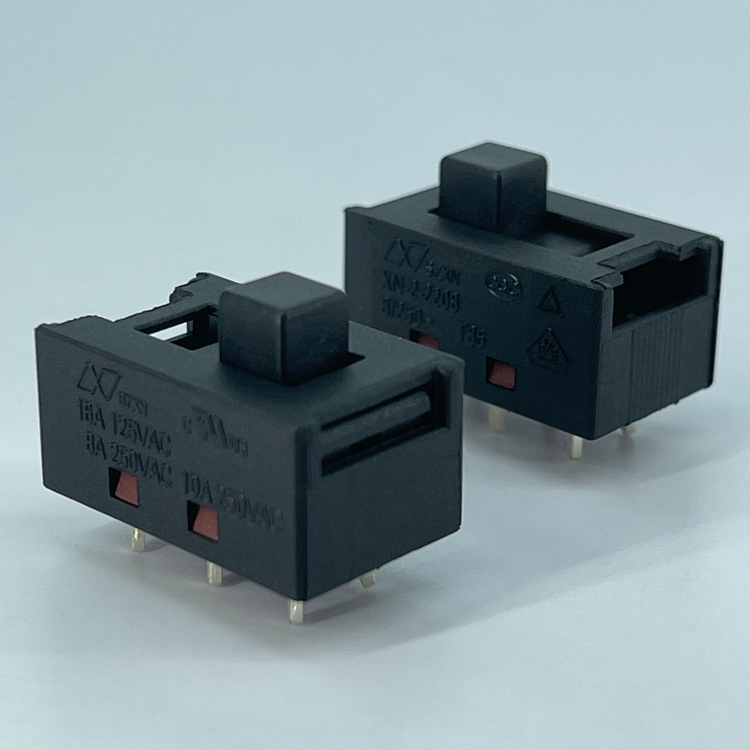 滑动开关xn-2-2208 ul tuv ce cqc 电源推拉开关 大电流拨动开关