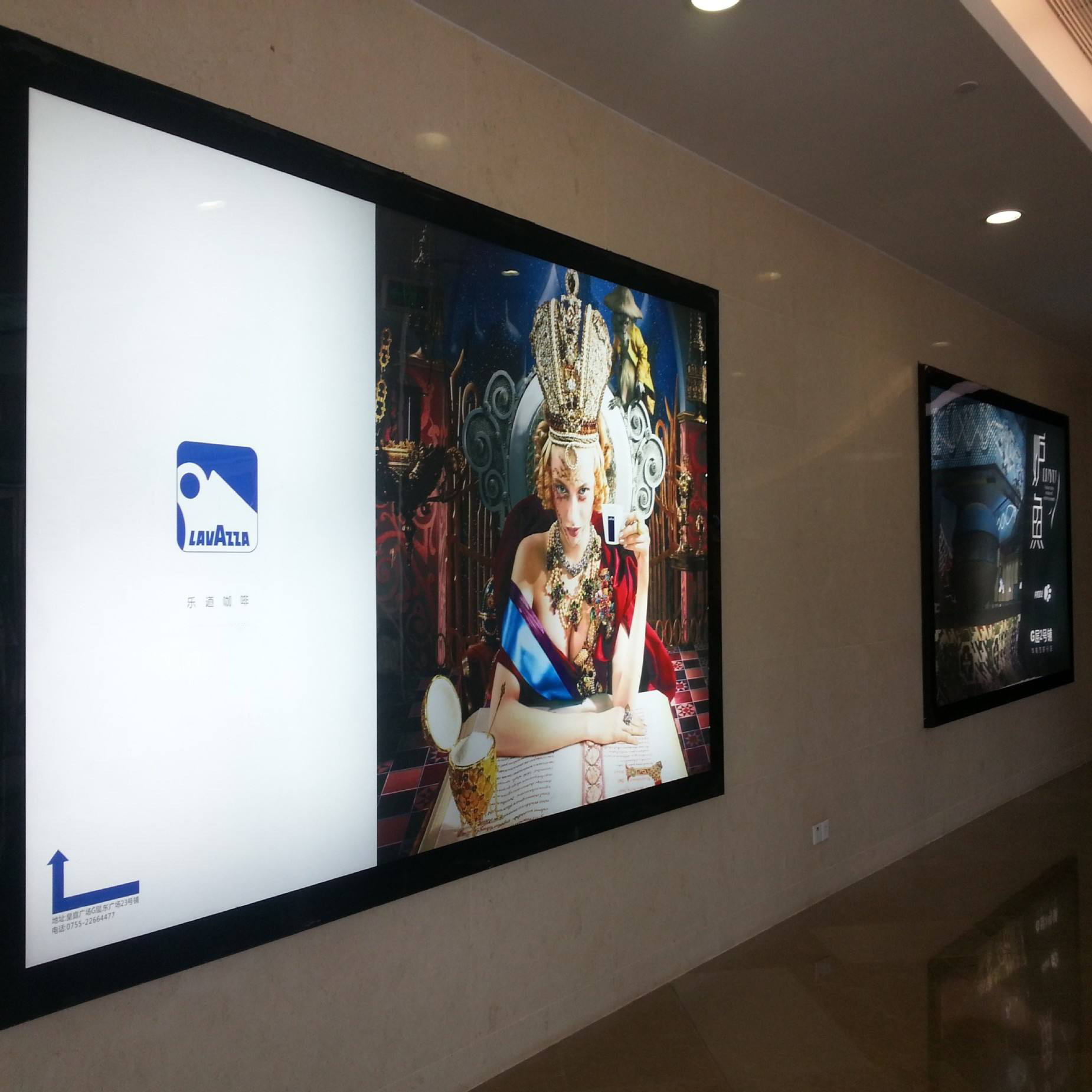 韩国灯片 uv喷绘透灯片高清微喷灯片 室内发光灯箱片喷绘制作