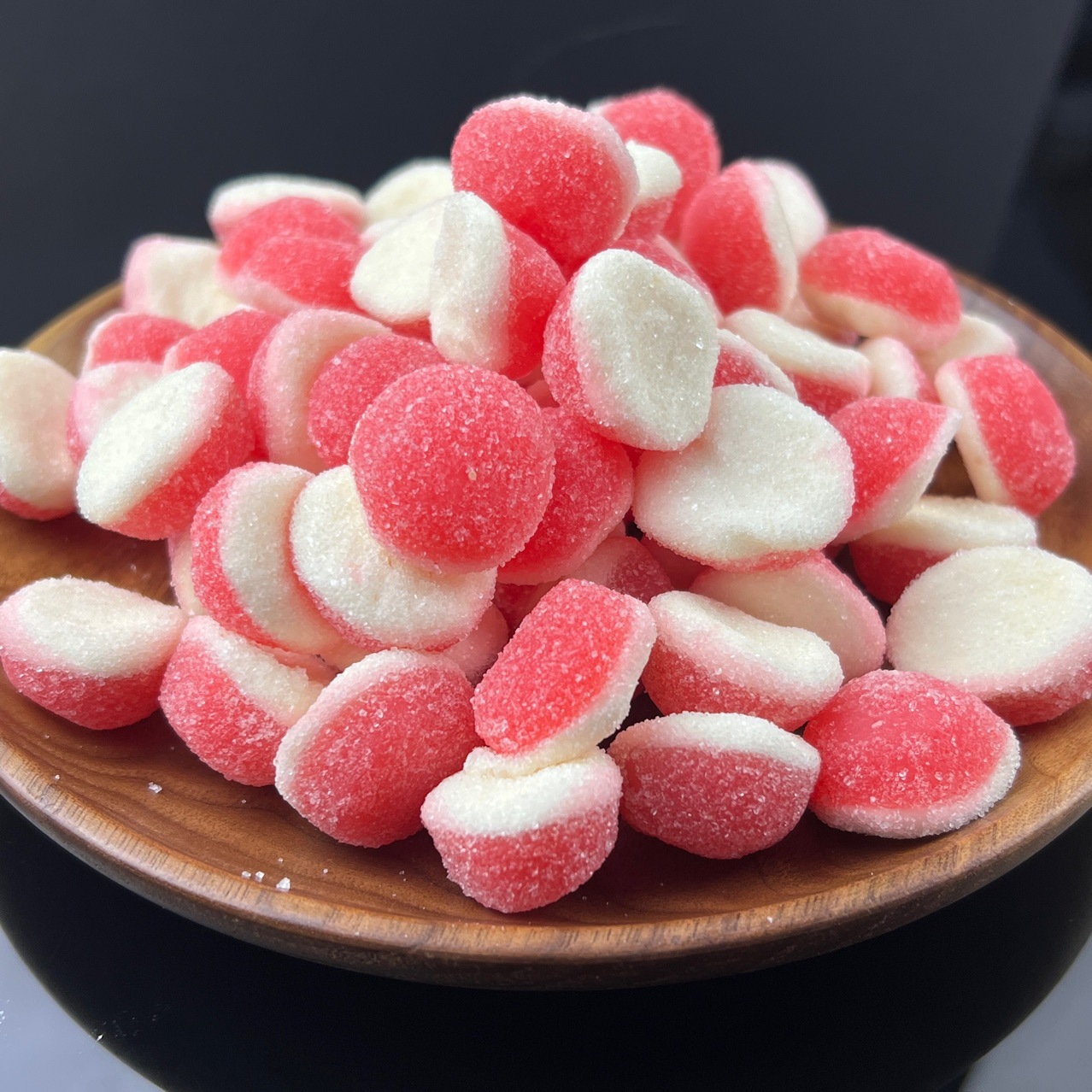双色草莓味橡皮糖2.5kg果干零食店进货批发-阿里巴巴
