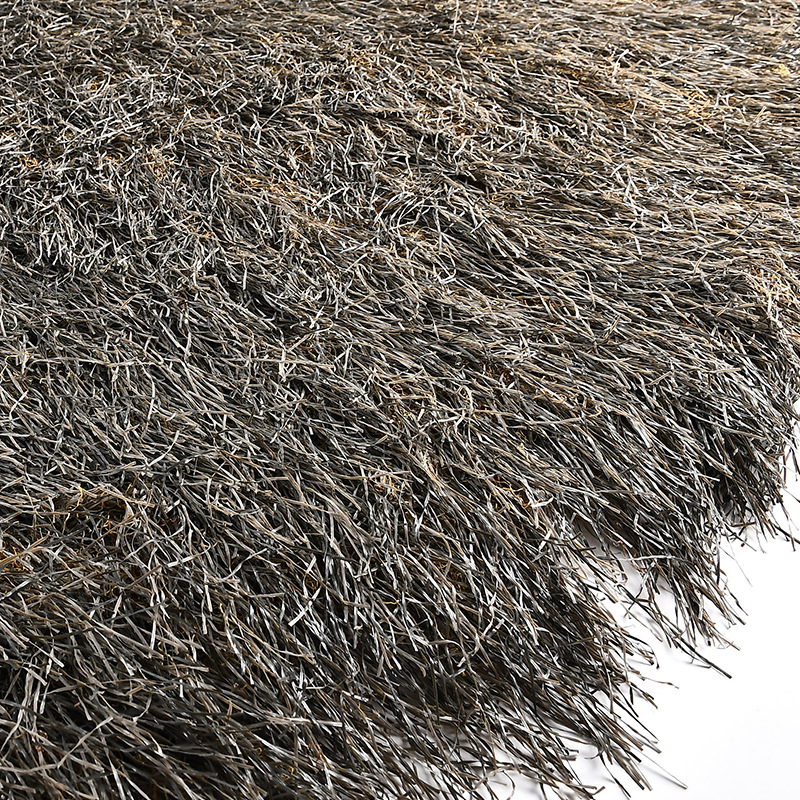 Simulation Thatch Carpet Grass Lawn Fake Straw Outdoor Thatch Farmhouse Roof Decoration Artificial Thatch Lawn