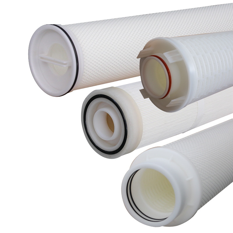 工业大流量滤芯 工厂大通量40寸精密过滤器净水处理微孔折叠滤芯