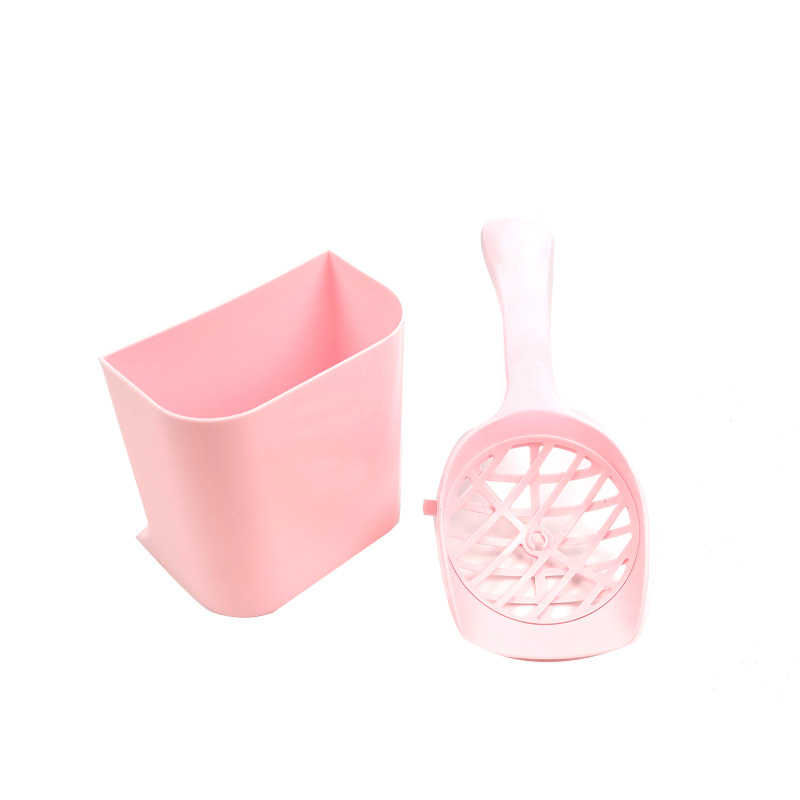 Cat Litter Scoop Trash Can Integrated Thickened Cat Litter Shovel Wholesale Cat Shit Shovel Cat Toilet Shovel Filter Hole Adjustable