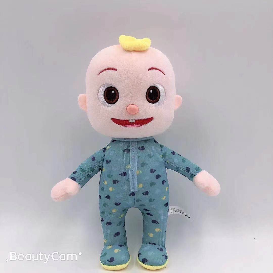 现货跨境会唱歌的cocomelon公仔卡通动漫周边毛绒玩具玩偶