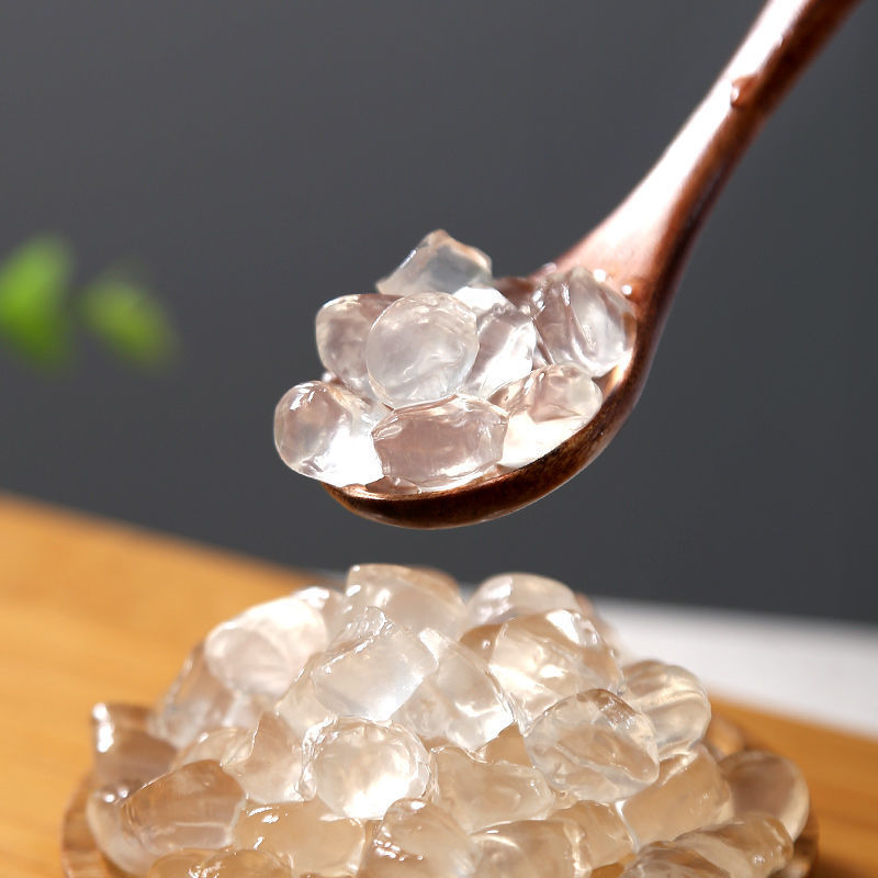 脆啵啵寒天晶球免煮多肉水晶粒喜茶杨枝甘露刨冰珍珠奶茶店用配料