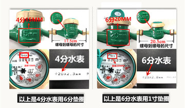 4/6分1寸水表垫片水泵活接密封圈耐高温硅橡胶垫dn15/20/25接慧茹
