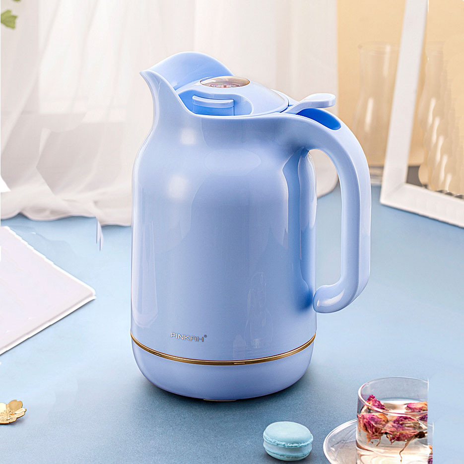 品家家品保温壶家用玻璃内胆欧式大容量暖水壶1.5l热水瓶批发