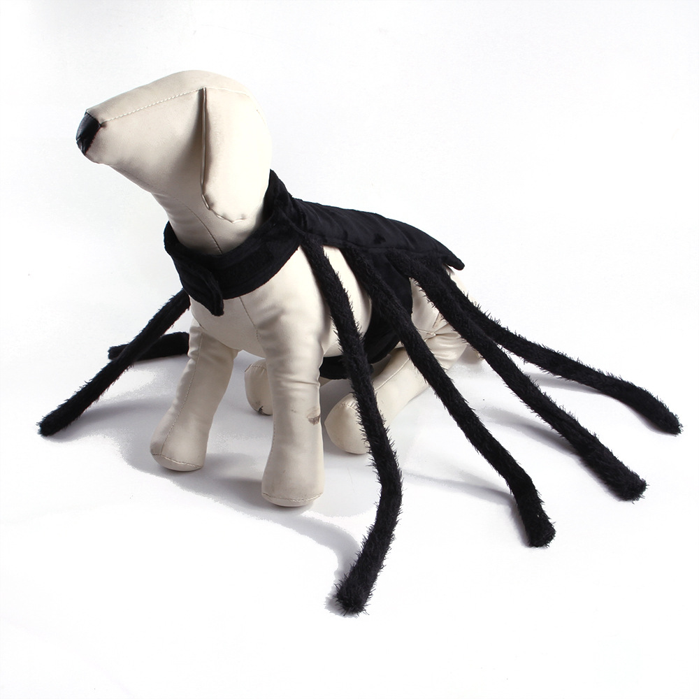Spook Spider Pets Outfits Cosplay Dress up Dog Halloween Pets Accessories Pet Holiday Accessories