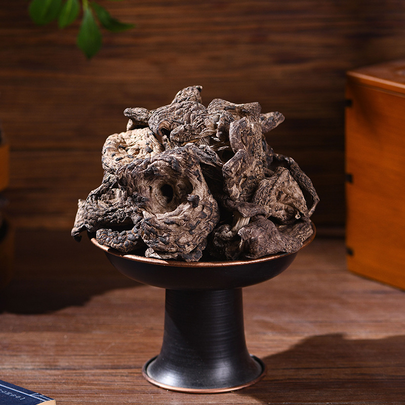 批发云南黑虎掌菌源头直供适合酒店煲汤食用干货统货虎掌菌1斤1袋