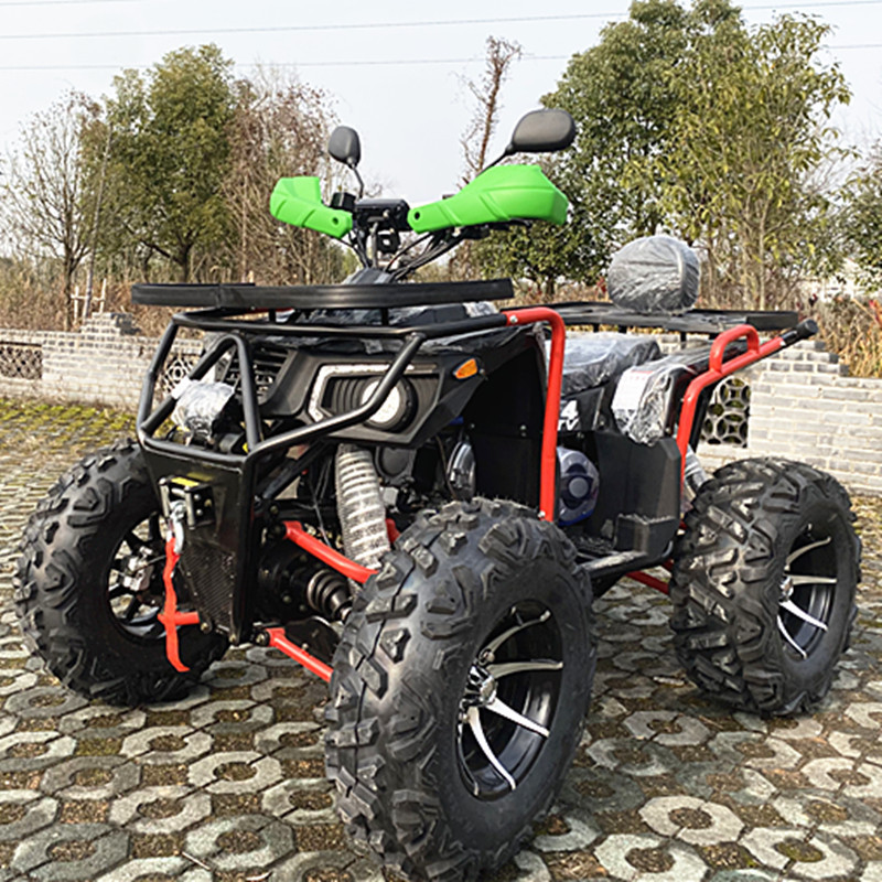 350cc四驱越野沙滩车全地形atv自动档四轮独立悬挂山地摩托车
