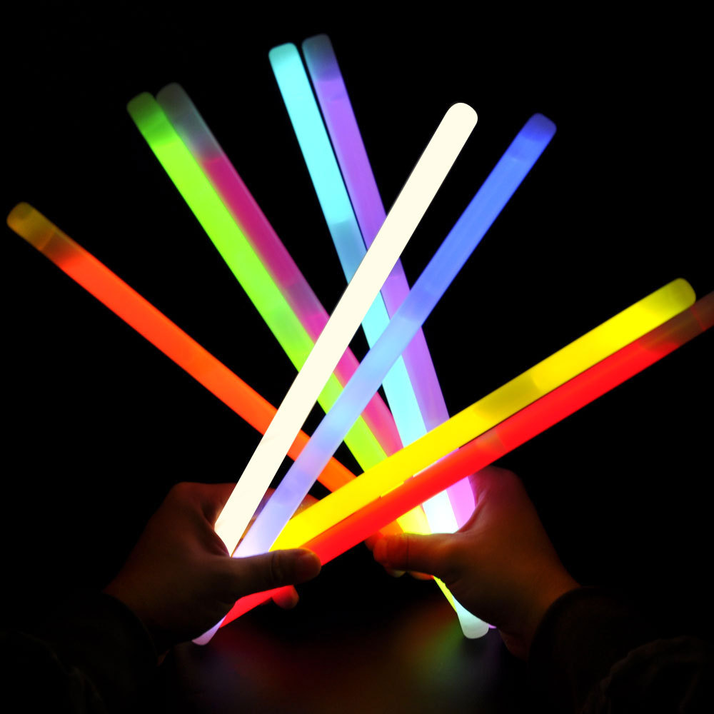 大号荧光棒发光打鼓棒夜光棒应急救援应援棒演唱会户外照明大