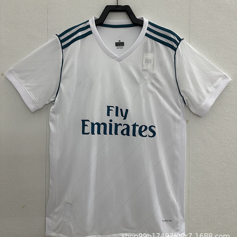 1718皇家马德里复古决赛版球衣主场皇马7号c罗足球服-阿里巴巴