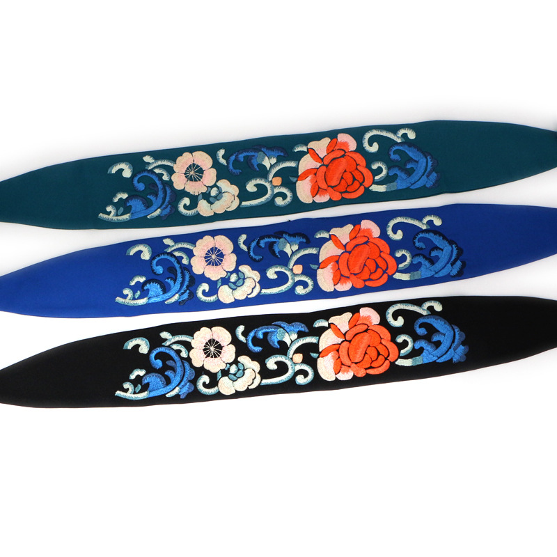 古风刺绣汉服腰封 女民族风装饰配裙子夏百搭古装腰带宽外搭束腰