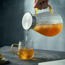7M9K玻璃冷水壶防爆耐高温高硼硅家用热凉白开杯大容量茶壶夏天泡