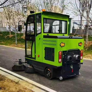 艾立克粉尘树叶电动清扫车 环卫清扫 驾驶式电动扫地车-阿里巴巴