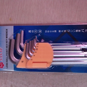 5mm3mm4mm5mm6mm8mm10mm台湾套装公制内六角扳手六角匙-阿里巴巴