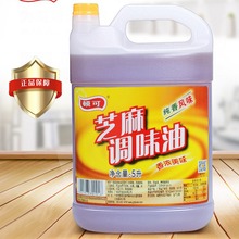 顿可纯香风味芝麻调味油5L桶装凉拌火锅油碟冒菜串串香油家用商用