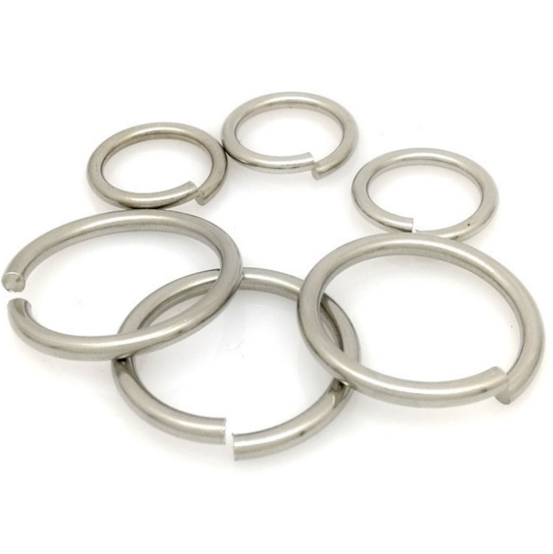 304 Stainless Steel Coarse Saw Ring Broken Ring Single Ring Closed Ring Accessories Wholesale