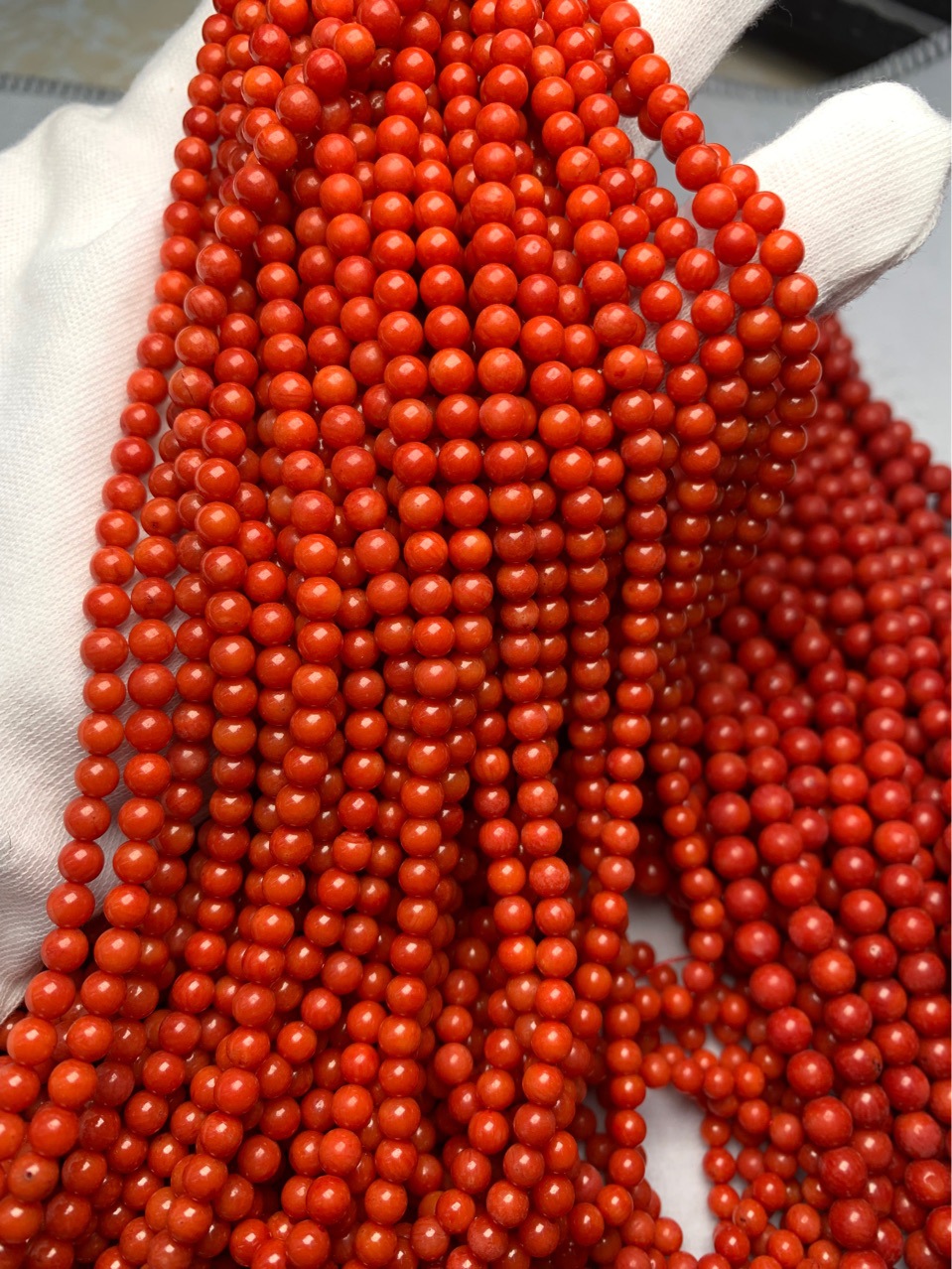 天然海竹珊瑚小圆珠米珠链-阿里巴巴