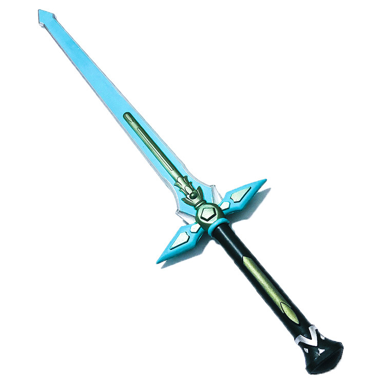 刀剑神域阐释者动漫刀剑武器模型剑 逐暗者白剑cosplay武器大号