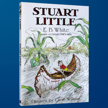 Stuart Little英文原版童话故事书精灵鼠小弟夏洛的网EB怀特三部