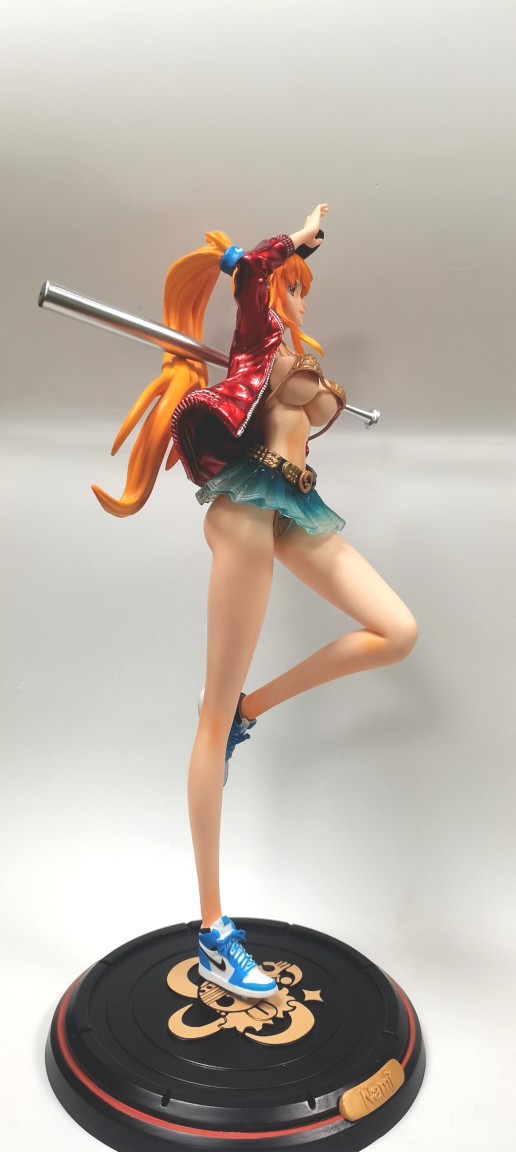 潮牌优质版 海贼王动漫手办 潮牌娜美gk超大美女公主摆件 32cm