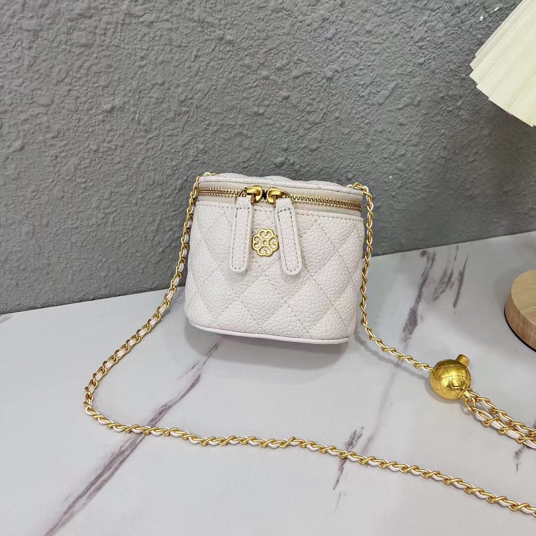 精致迷你小包包2023新款潮小众轻奢菱格链条包口红盒子包零钱斜挎