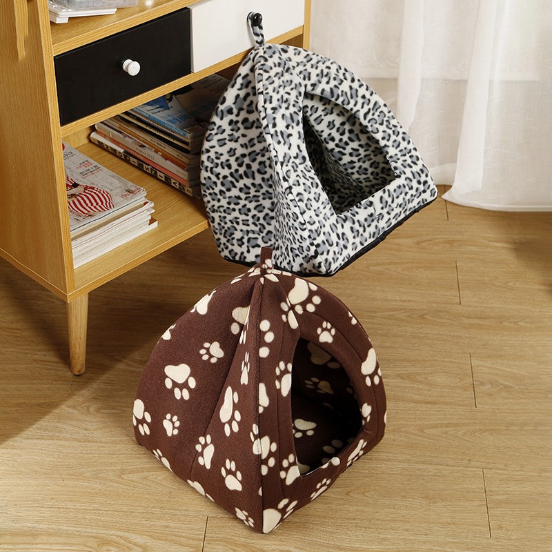 Non-Woven Fabric Pet Bed Sitting Storage Box Household Cat Nest Double-Sided Velvet Household Animal Nest Can Bear 5kg